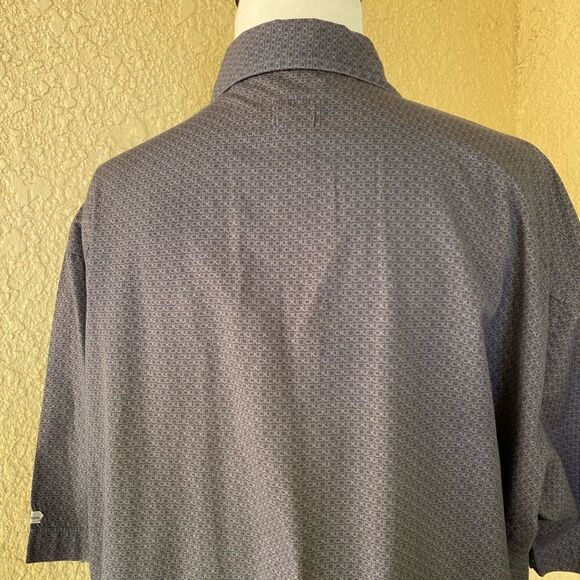 Calvin Klein Men's Monogram Logo Print Short Sleeve Gray Large‎ - Picture 4 of 6